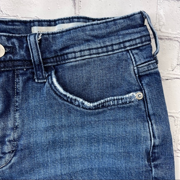 Pilcro and Letterpress Anthropology High-Rise Slim Boyfriend Denim Shorts 27 - Picture 9 of 15